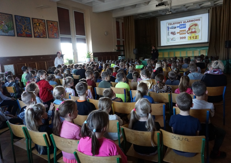 spotkanie ze strażakiem